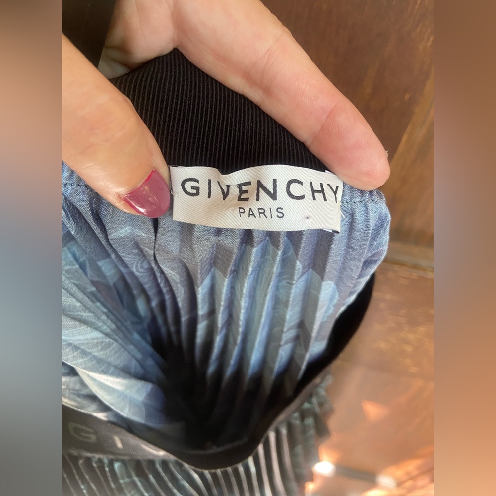 Givenchy Pleated Floral Midi Skirt - Picture 9 of 16
